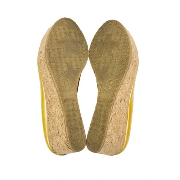 Jimmy Choo Mustard Yellow Pumps - Picture 8 of 8